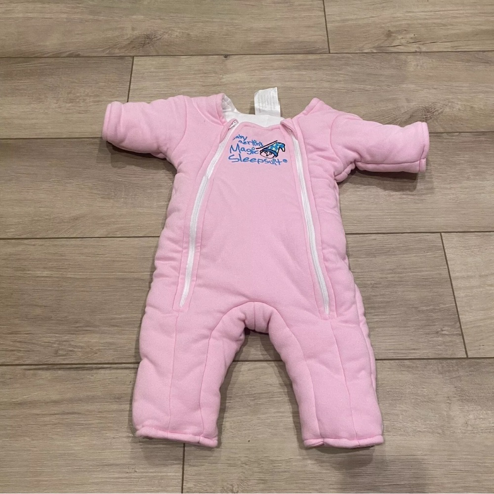 Baby Merlin's Magic Sleepsuit One Piece Small Pink 6-9 Months Sleep Sack Cozy